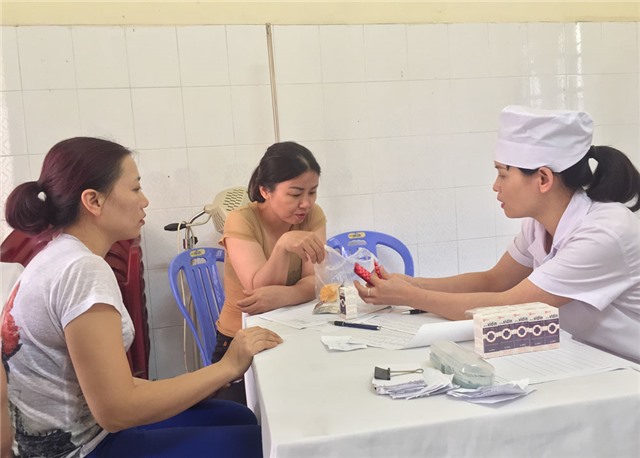 Tuyên truyền sức khỏe sinh sản cho hội viên phụ nữ