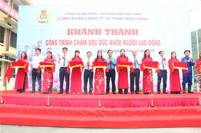 Than Vàng Danh khánh thành công trình chăm sóc sức khỏe người lao động