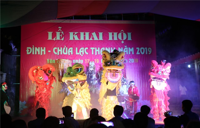 Văn nghệ chào mừng lễ hội Đình - Chùa Lạc Thanh 2019