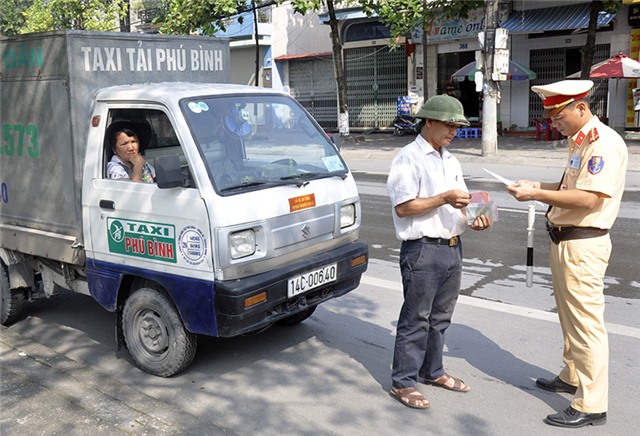 TP Uông Bí: Tăng cường đảm bảo trật tự, an toàn giao thông dịp nghỉ Lễ 30-4 và 1-5