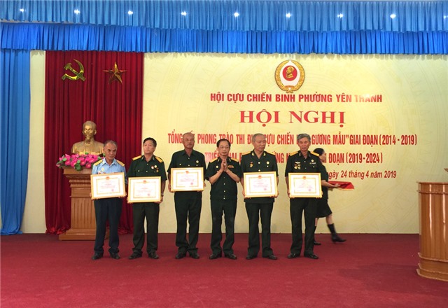 Hội Cựu chiến binh phường Yên Thanh: tổng kết phong trào “Cựu chiến binh gương mẫu” 