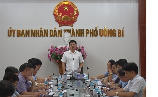 UBND thành phố Uông Bí giao ban thường kỳ