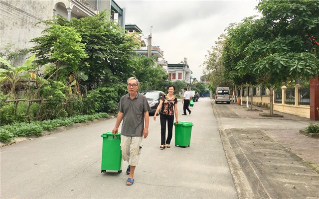 Phường Quang Trung (Quảng Ninh): người dân phân loại rác thải nhựa ngay tại nhà