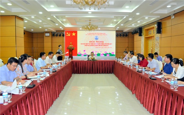 Giao ban công tác thông tin và truyền thông cấp huyện Quý I