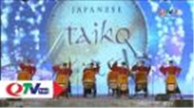 Biểu diễn trống TaiKo Nhật Bản