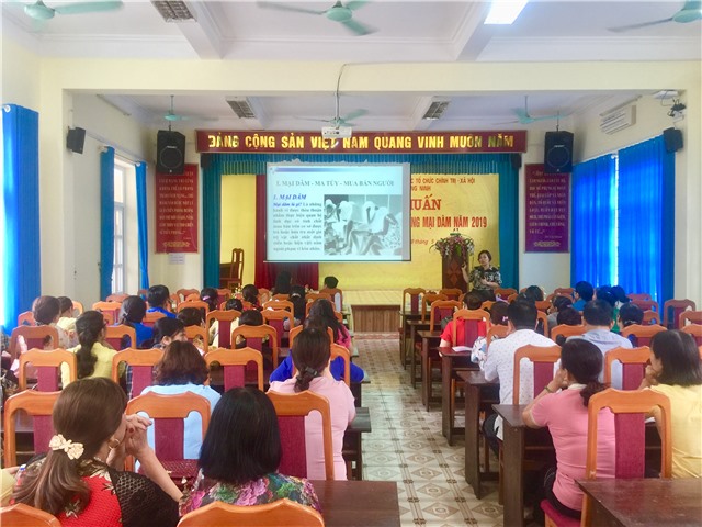 Tập huấn công tác phòng chống mại dâm