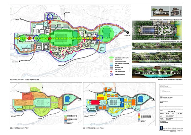 Quyết định về việc phê duyệt Quy hoạch phân khu tỷ lệ 1/2.000 Khu Trung tâm lễ hội và dịch vụ du lịch tại khu vực bến xe Giải Oan, xã Thượng Yên Công, TP Uông Bí