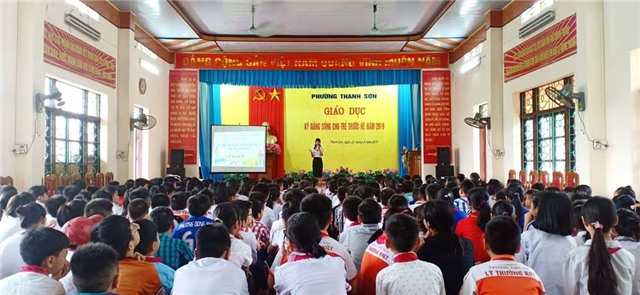 Phường Thanh Sơn: Giáo dục kỹ năng sống cho trẻ em