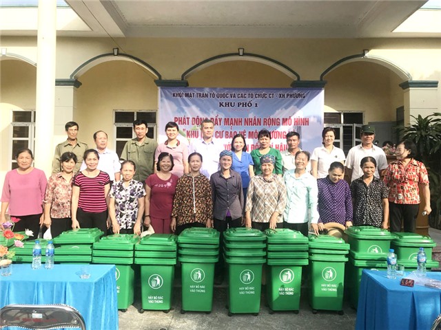 Khu 1, phường Trưng Vương: triển khai mô hình khu dân cư bảo vệ môi trường