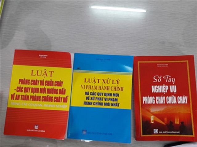 Chiêu trò lừa đảo bán tài liệu phòng cháy, chữa cháy