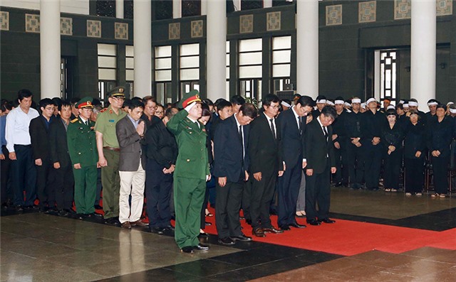 Đoàn đại biểu tỉnh Quảng Ninh viếng nguyên Chủ tịch nước, Đại tướng Lê Đức Anh