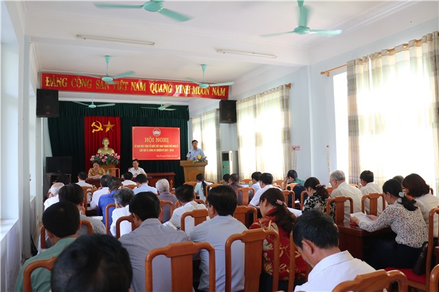 Hội nghị lần thứ 15 UB MTTQ Thành phố khóa XV, nhiệm kỳ 2014 - 2019