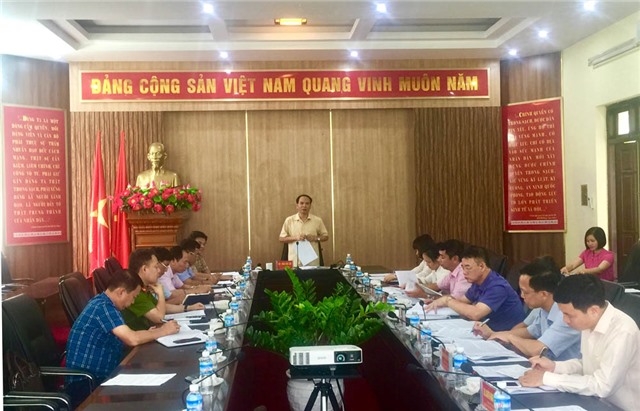 Hội nghị BTV Thành ủy tháng 5/2019