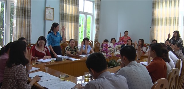 BCH Hội liên hiệp phụ nữ Thành phố kiện toàn công tác cán bộ