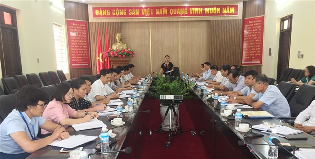 Ban chỉ đạo thực hiện Quy chế dân chủ cơ sở sơ kết 6 tháng đầu năm 2019