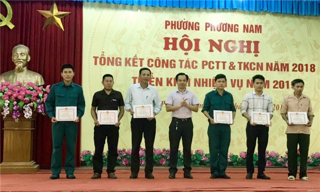 Phường Phương Nam: Tổng kết công tác PCTT & TKCN