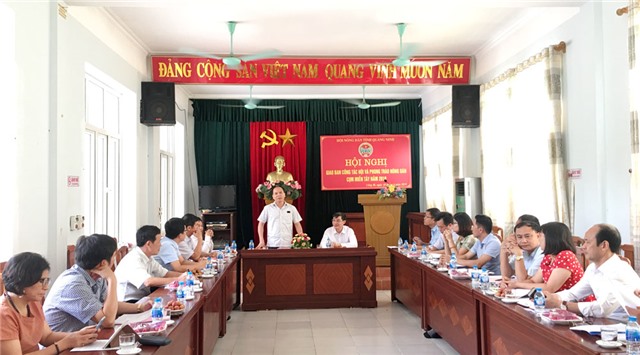 Cụm thi đua miền Tây Hội Nông dân tỉnh: Giao ban công tác 6 tháng 