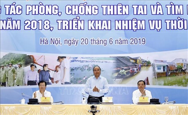 Hội nghị trực tuyến toàn quốc tổng kết công tác phòng, chống thiên tai và tìm kiếm cứu nạn năm 2018