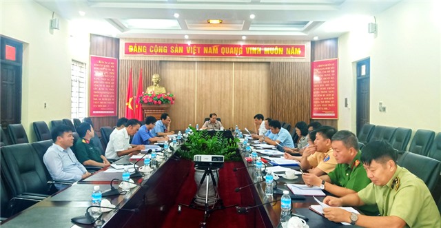 Giao ban khối Nội chính - Tư pháp