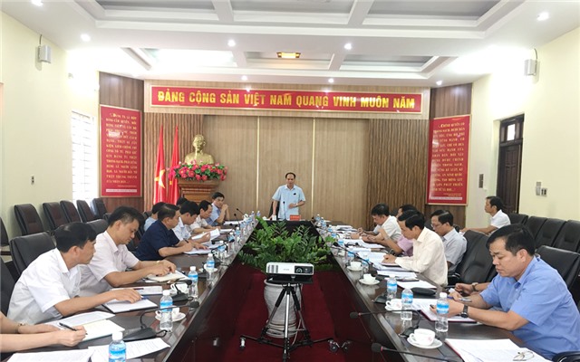 Họp Ban Thường vụ Thành ủy