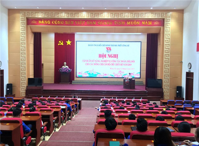 Tập huấn nghiệp vụ công tác Đoàn - Hội - Đội 