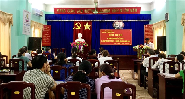 Trung tâm Y tế thành phố: Kỷ niệm Ngày dân số thế giới 11-7