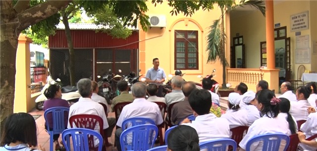 Hội Đông y phường Quang Trung khám bệnh, phát thuốc miễn phí nhân ngày TBLS