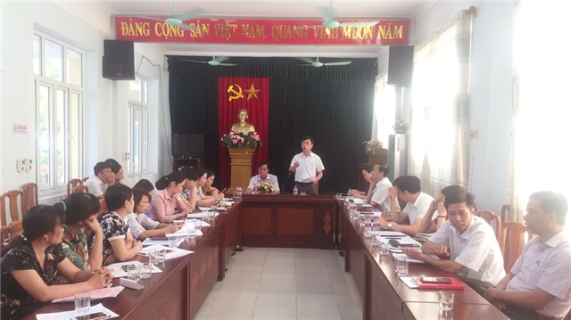 Giao ban khối MTTQ và các đoàn thể CT-XH thành phố Uông Bí