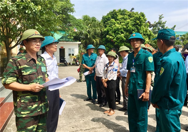 Lãnh đạo thành phố kiểm tra phương án PCCT, TKCN tại các xã, phường