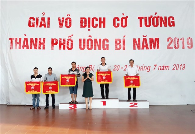 Phường Thanh Sơn: Nhất toàn đoàn Giải vô địch cờ tướng thành phố năm 2019