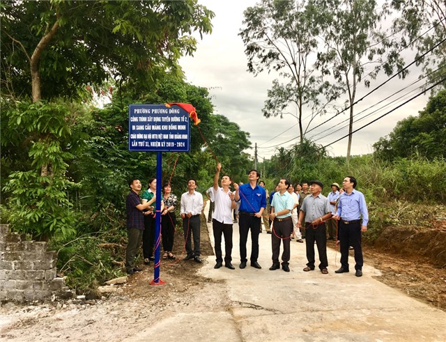 Phường Phương Đông: Khánh thành tuyến đường chào mừng Đại hội MTTQ tỉnh lần thứ XI