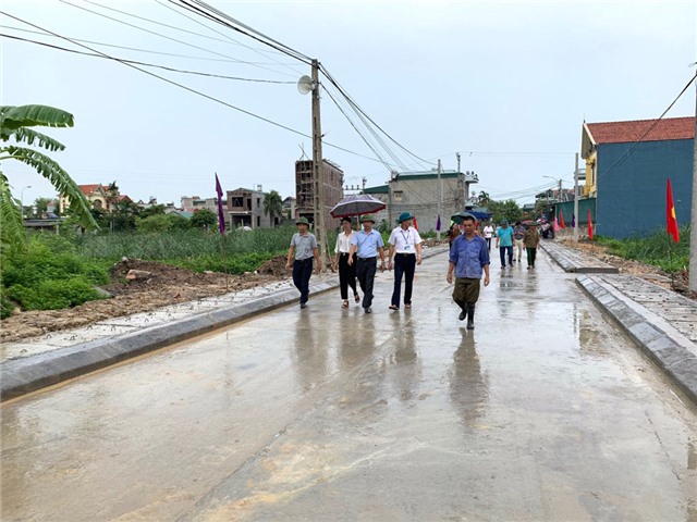 Khánh thành tuyến đường tổ 31, khu Phú Thanh Tây, phường Yên Thanh