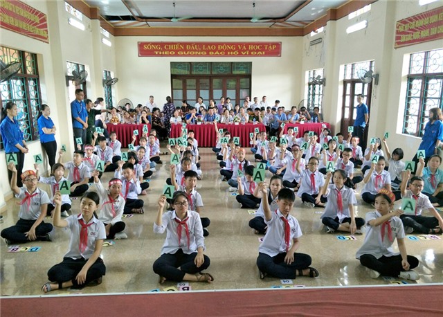 Phường Thanh Sơn tổ chức Hội thi Rung chuông vàng