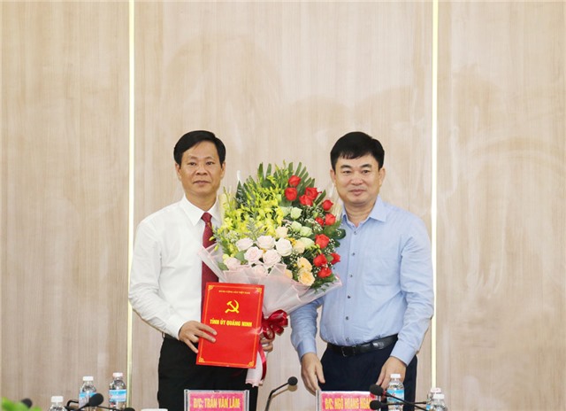 Công bố, trao quyết định bổ nhiệm Phó Bí thư Thành ủy Uông Bí