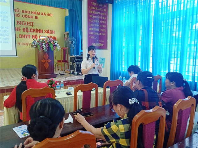 Tuyên truyền chính sách BHXH tự nguyện, BHYT hộ gia đình