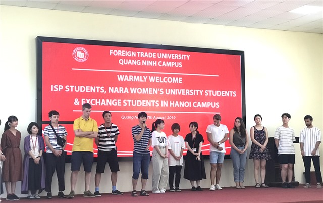 Đại học Ngoại thương cơ sở Quảng Ninh: Giao lưu trại hè Quốc tế