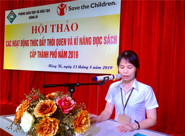 Hội thảo thúc đẩy thói quen và kỹ năng đọc sách