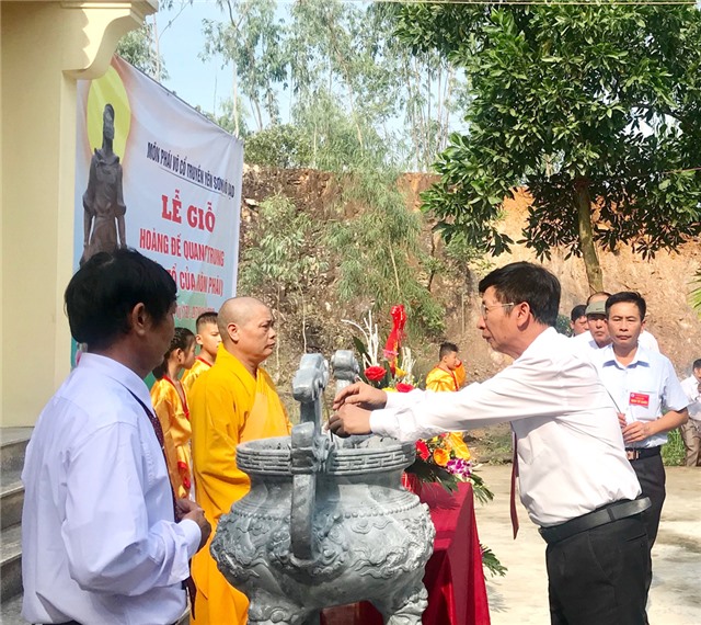 Môn phái Yên Sơn Võ đạo giỗ Thủy tổ - Hoàng đế Quang Trung