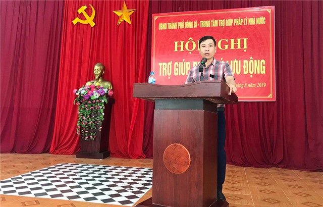 Trợ giúp pháp lý lưu động tại phường Bắc Sơn