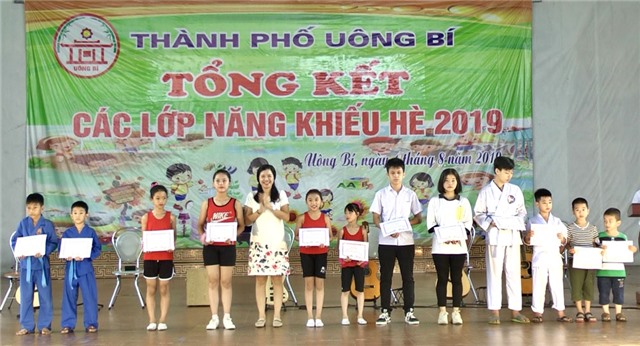 Tổng kết lớp năng khiếu hè năm 2019