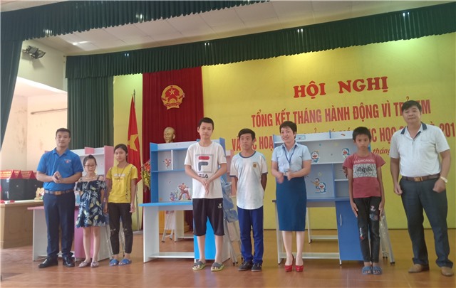 Phường Vàng Danh tổng kết Tháng hành động vì trẻ em và hoạt động hè 2019