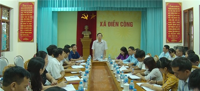 Hội nghị quán triệt chủ trương sáp nhập xã Điền Công về phường Trưng Vương