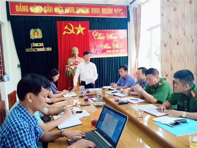 HĐND TP Uông Bí giám sát công tác tiếp nhận, giải quyết tố giác, tin báo về tội phạm tại công an phường Thanh Sơn 