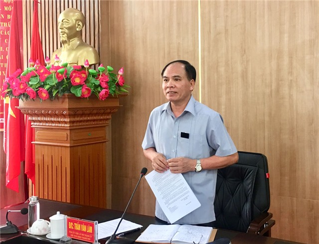 BTV Thành ủy Uông Bí: Cho ý kiến về Đề án sắp xếp đơn vị hành chính cấp xã, thôn