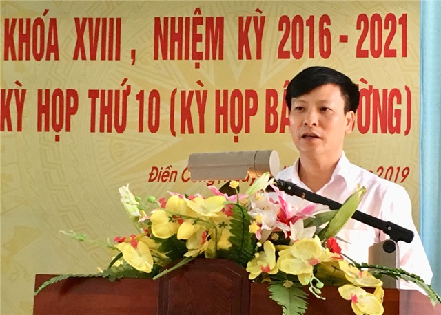 HĐND xã Điền Công: thông qua kết quả tổng hợp ý kiến cử tri về việc sáp nhập đơn vị hành chính