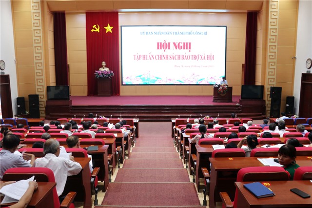 TP Uông Bí tập huấn triển khai chính sách bảo trợ xã hội 