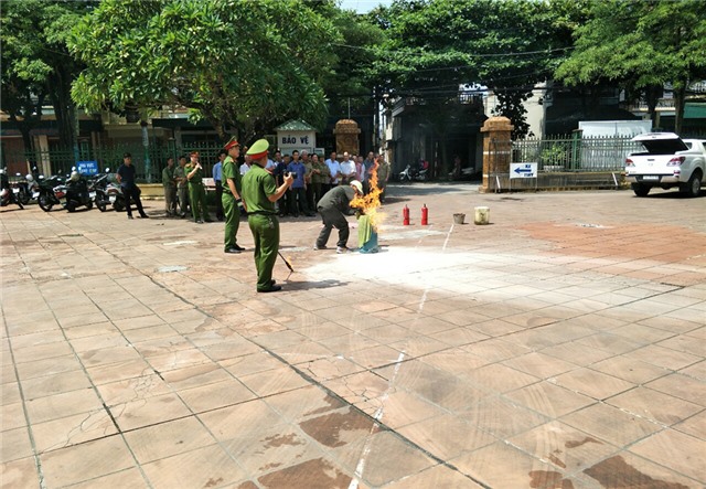 Phường Thanh Sơn: Tuyên truyền phòng cháy chữa cháy và cứu nạn cứu hộ
