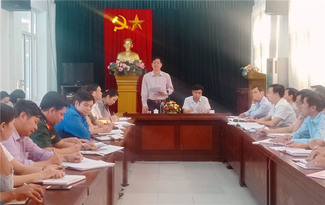 Giao ban công tác dân vận 9 tháng đầu năm 2019