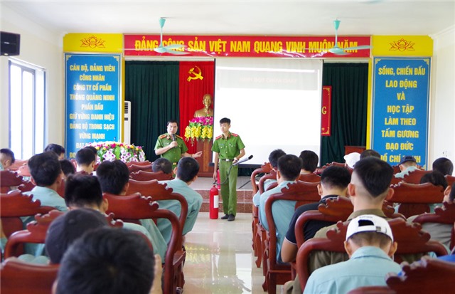 Huấn luyện nghiệp vụ, thực tập phương án chữa cháy, cứu nạn cứu hộ