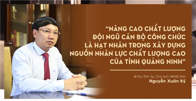 "Nâng cao chất lượng đội ngũ cán bộ, công chức là hạt nhân trong xây dựng nguồn nhân lực chất lượng cao của Quảng Ninh"